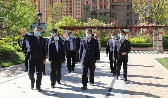 朱文汇 省住建厅周善东到长江物业调研