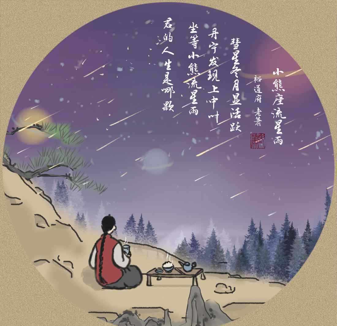 小熊座流星雨大爆发