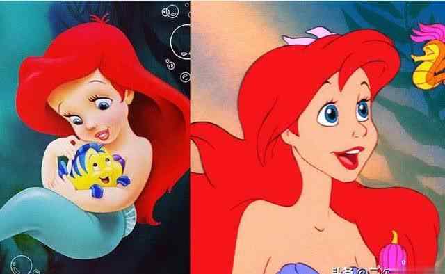 梅莉达公主 迪士尼公主童年，羡慕梅莉达和乐佩的发量，艾莎曾是可爱萌宝宝
