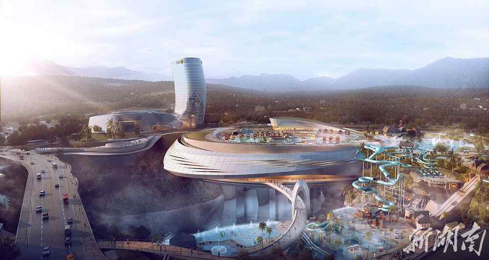 欢乐城 湘江欢乐城预计2019年全面建成