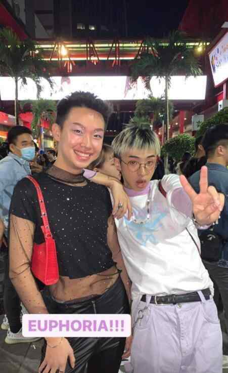 伊能静回应儿子女装