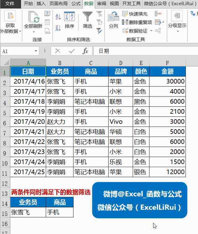 excel高级筛选 Excel高级筛选，看这一篇就够了！