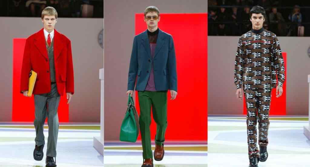 普拉达男装 【秀场直击】Prada（普拉达）2020秋冬男装系列
