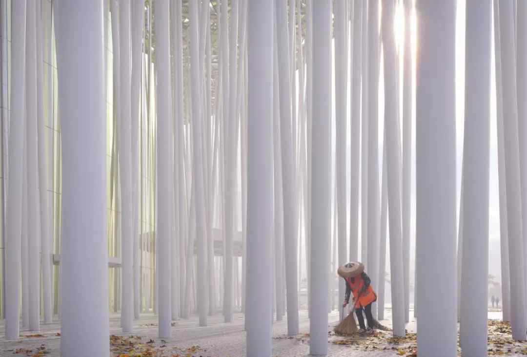 无锡大剧院 无锡大剧院效果图公布！ 建造城市中的白色光影“竹林”