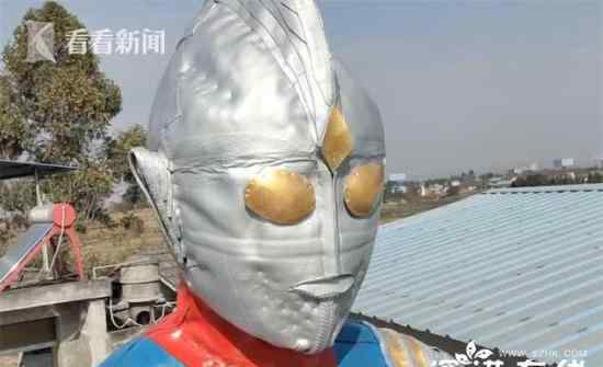 爸爸为儿子庆生送上巨大奥特曼 过程真相详细揭秘！