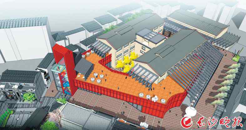 白沙液 长沙白沙液街实施有机棚改，将成百年老街、活力社区