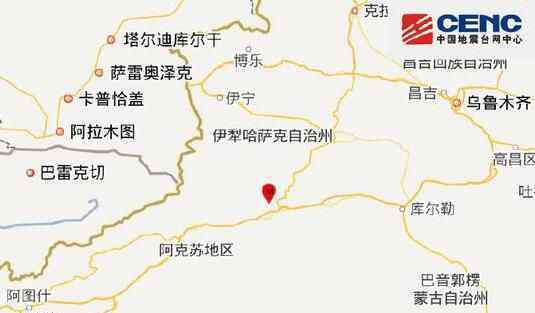 2018年新疆发生地震最新消息 新疆阿克苏地区拜城县3.2级地震