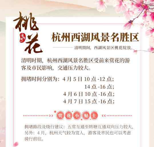 清明赏花 2018清明小长假适合去哪里赏花？2018全国清明节赏花地图出炉