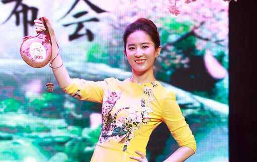 刘亦菲感谢迪士尼 刘亦菲主演的花木兰我一定看