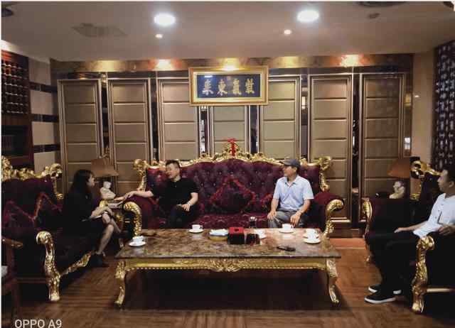 欧阳莎莎 会长王库对辽宁中商北斗网红创业基地进行实地考察