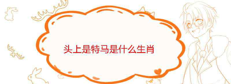 头上是特马是什么生肖