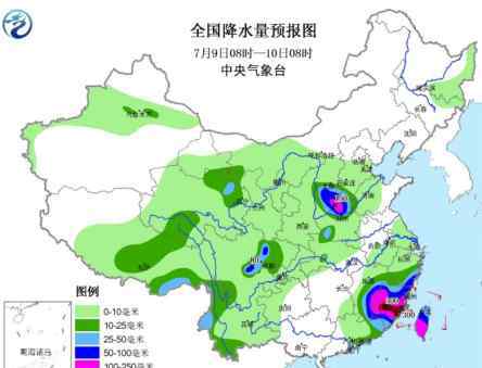 3天渔业气象 未来3天全国天气预报 江西福建浙江等地将出现强风雨
