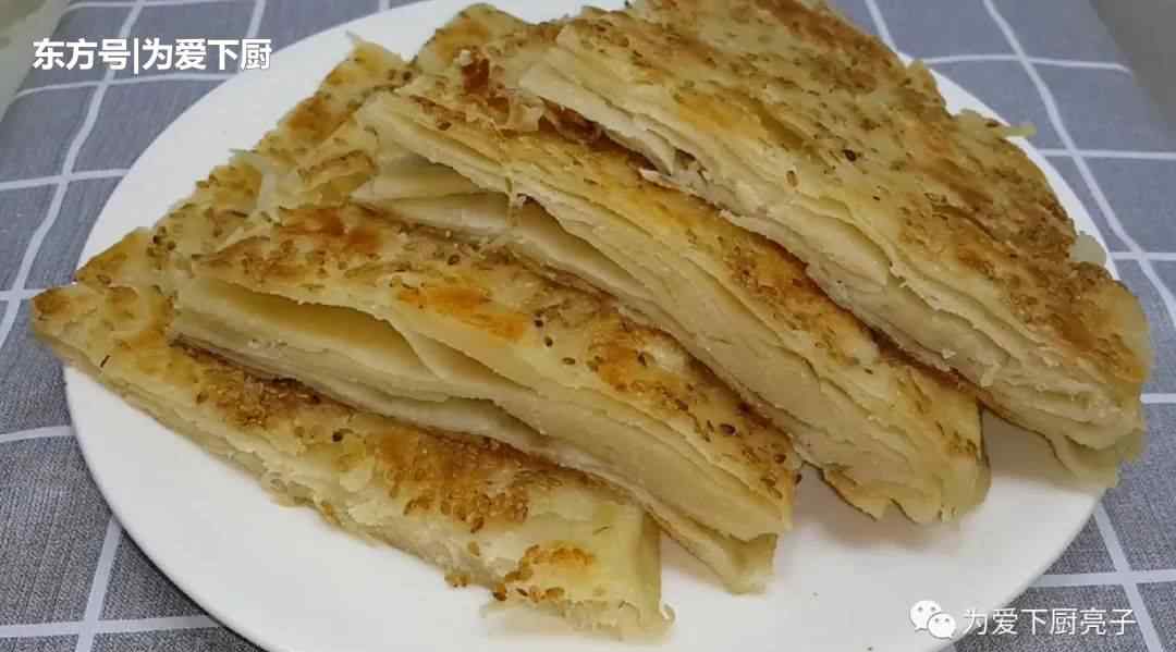 多层饼的做法 家常千层饼的做法，掌握配方比例，外焦里软又多层，新手也能成功文章配图