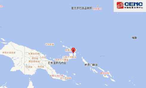 新不列颠岛地震2019最新消息 新不列颠岛地区发生7.6级地震