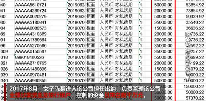 非法集资公司女出纳挪用1600万！请酒吧男模旅游挨个送名表