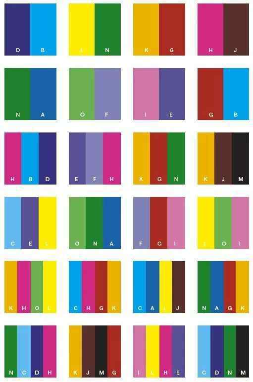 设计师必备最全标准色卡,最全颜色名称,最全颜色搭配,最经典色彩心理