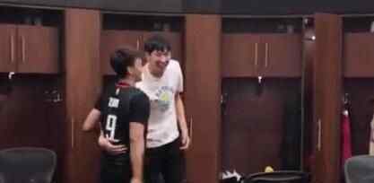 赵睿现火箭更衣室 为什么去火箭更衣室？