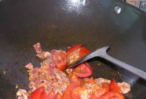 炒菜的做法 西红柿炒肉的最正宗做法 西红柿炒肉配方与做法