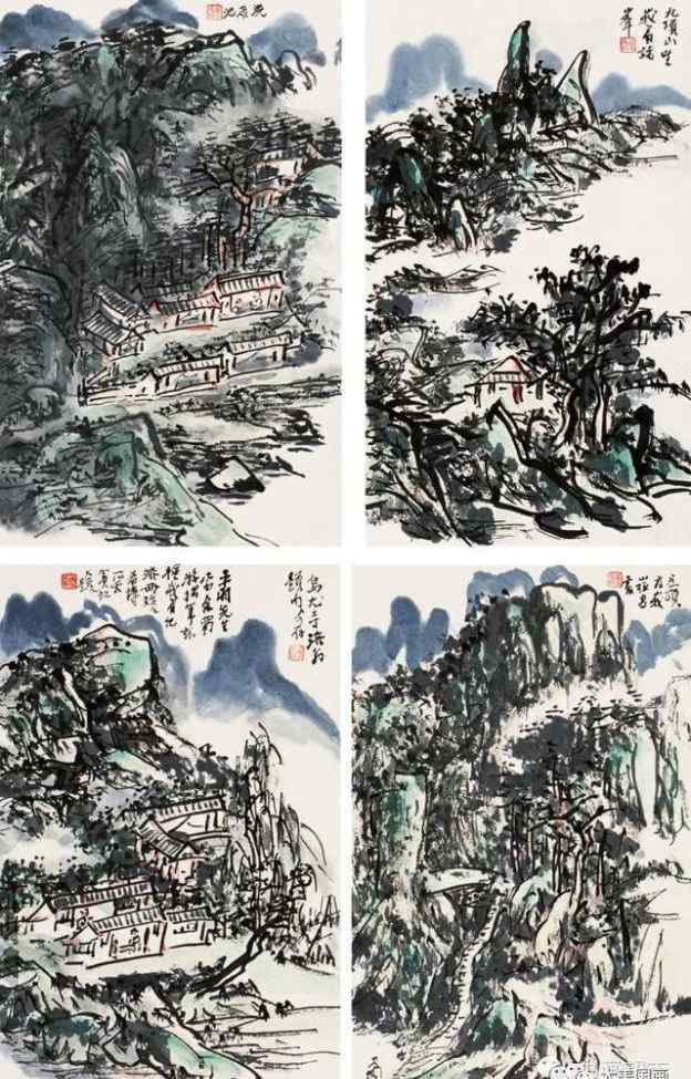 黄宾虹山水画 黄宾虹山水画