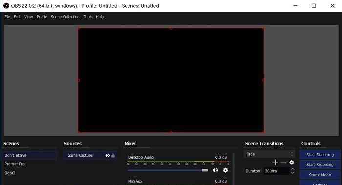 obs显示器捕获黑屏 OBS Studio 无法捕捉游戏场景，黑屏显示