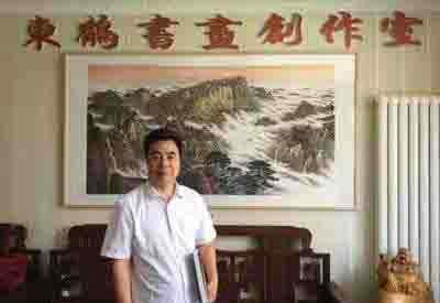 李发 当代实力派画家李发鹤山水作品鉴赏