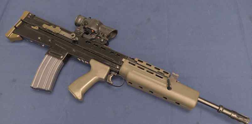 l85a2 L85这款缺陷多多的步枪让英军头疼 付出的改进费用足以换新枪
