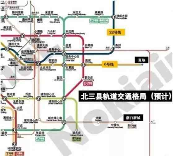 北京22号线开工 地铁22号线北三县段确定动工与完工时间，环京楼市你是否该出手了？