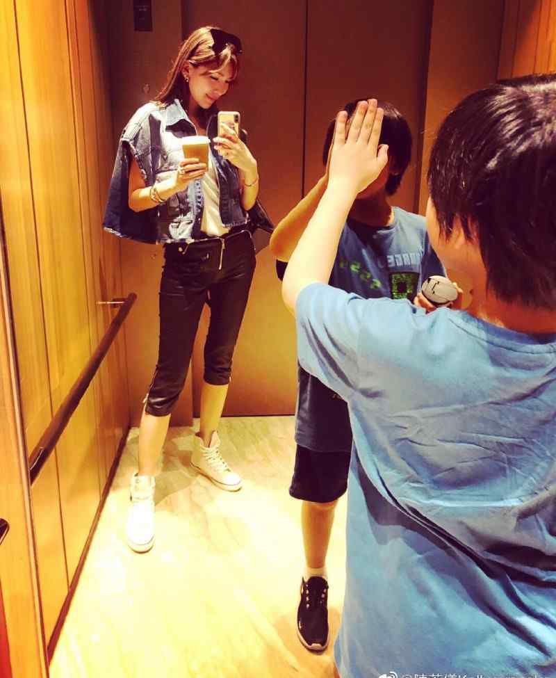 林志颖的老婆照片 林志颖的老婆命真好，相夫教子9年，35岁活成了一副白富美的样子