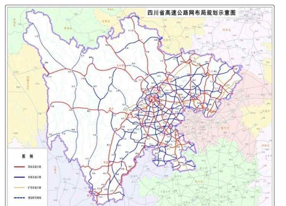 四川高速公路规划图 四川高速公路最新规划出炉！青川又一条高速公路有动静了