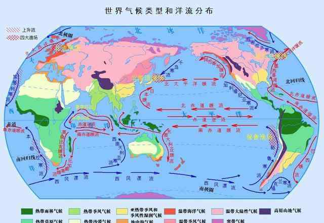 本格拉寒流 为什么盛行西风带在北半球形成了暖流，而在南半球却形成了寒流？