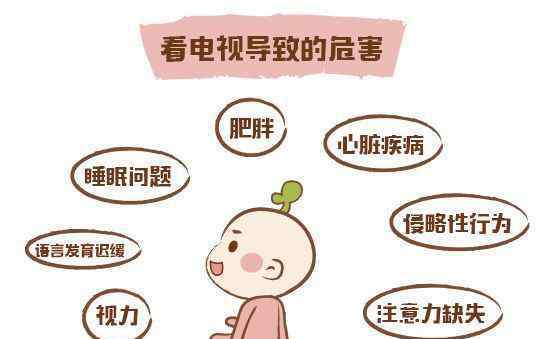 婴儿看手机屏幕的危害 家长注意：宝宝看电视的危害
