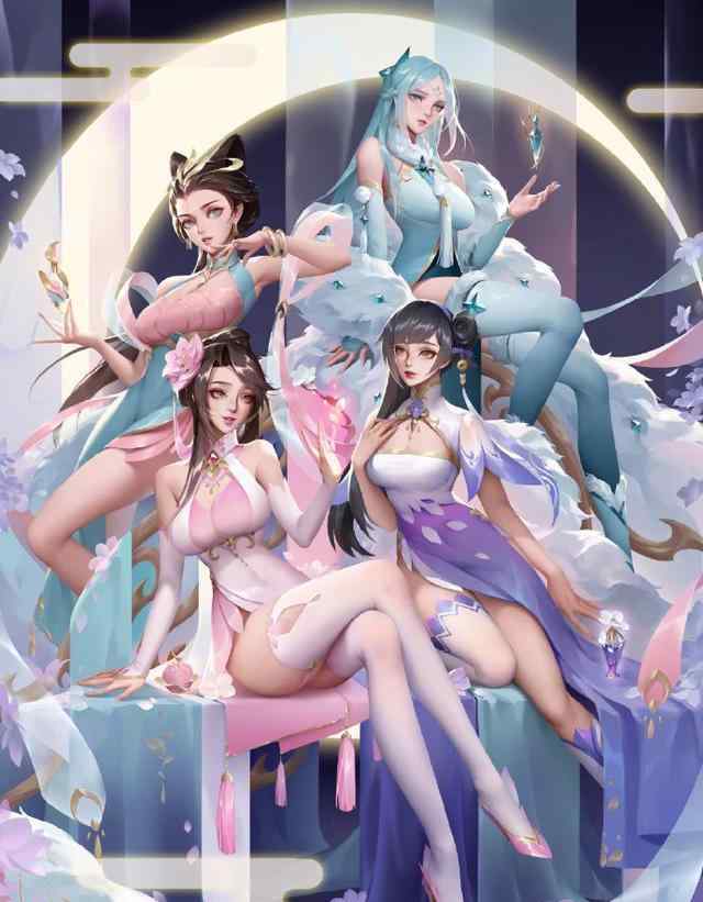 王者荣耀四大美女 王者荣耀四大美女大对比，差别太明显文章配图