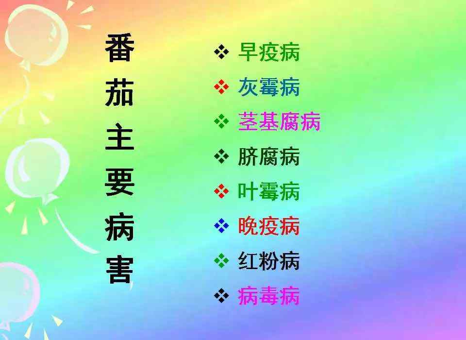 西红柿的各种病害图片 超全版！番茄病虫害图解及防治方法，记得收藏！文章配图