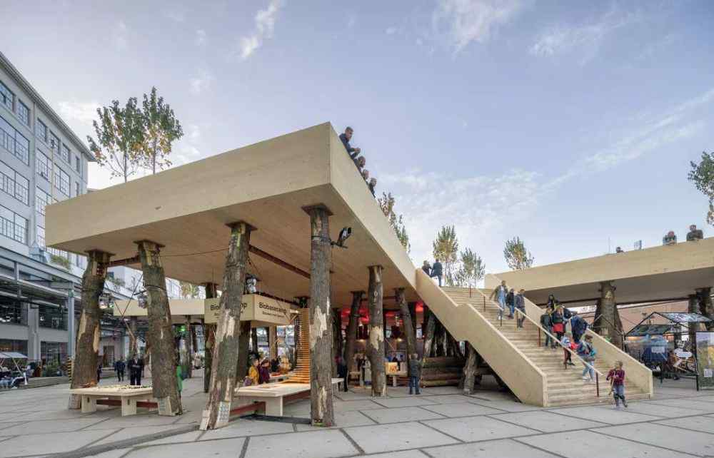 荷兰设计周 2019荷兰设计周“生物基地营”展馆