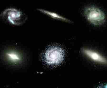 天上星星分布图及名称 宇宙中已知十二大星系名称