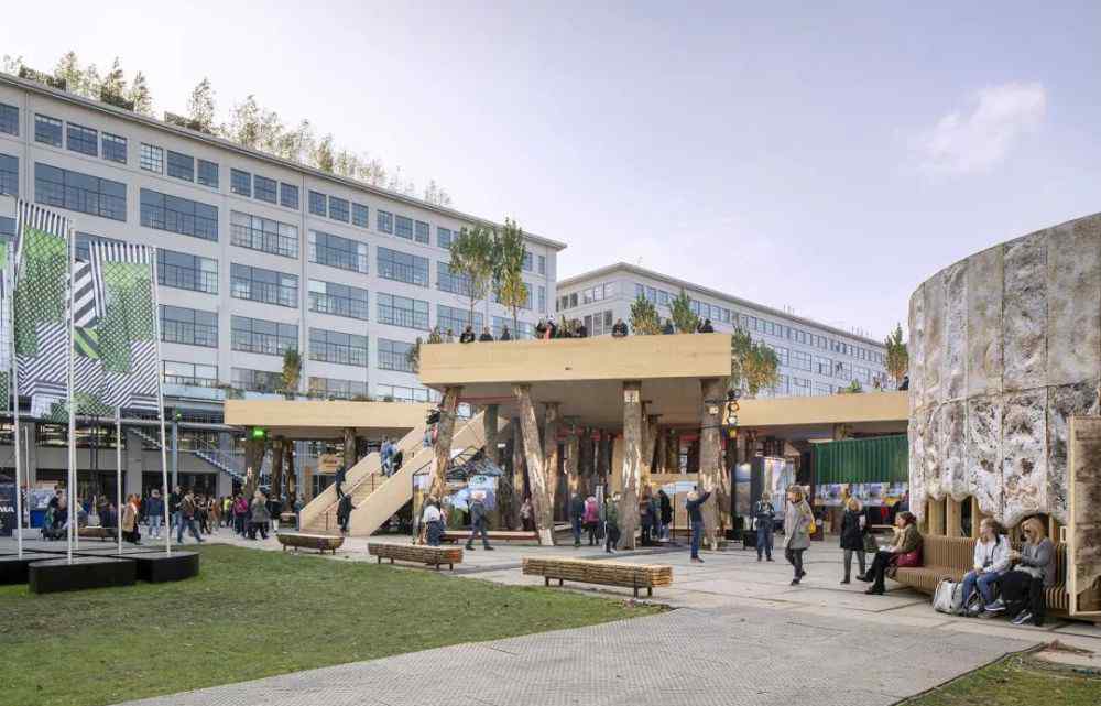 荷兰设计周 2019荷兰设计周“生物基地营”展馆
