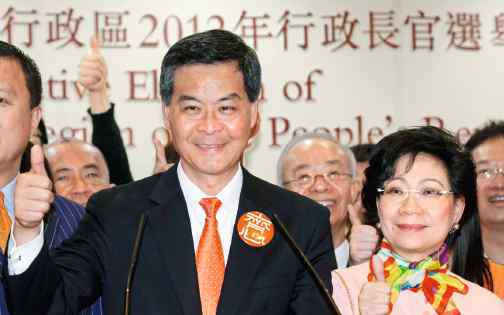 唐青仪 梁振英说过自己是山东人吗？香港梁振英夫人梁唐青仪的照片