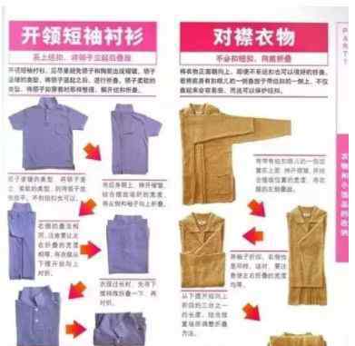 衣服的叠法 各种衣服的折叠方法，快来学习一下