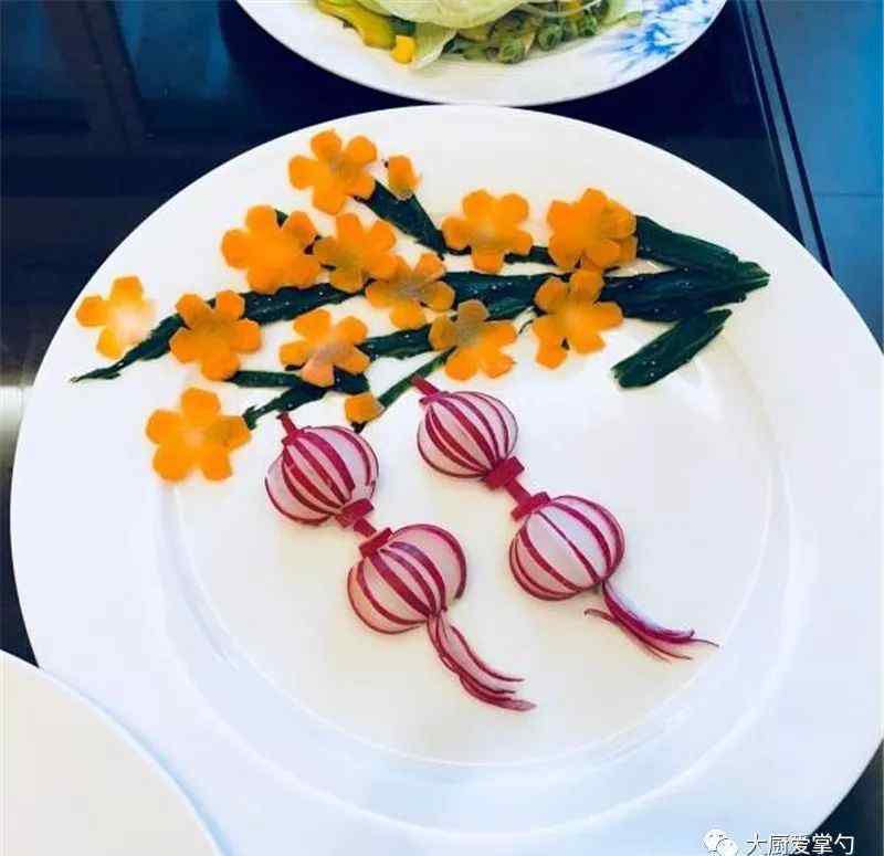 花色拼盘 现代花色艺术拼盘之所见，不一样的色彩