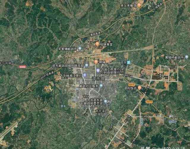 邵阳是哪个省的城市 邵阳9个县市哪个县城更大？最新卫星图出来啦！绥宁排在……