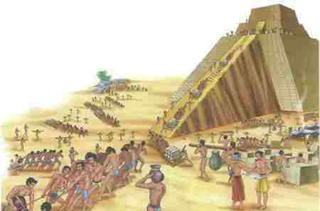 金字塔内部图片 埃及金字塔是怎样建成的？
