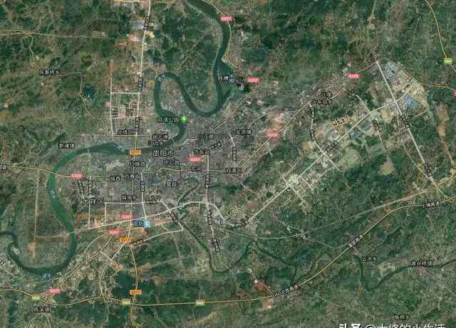 邵阳是哪个省的城市 邵阳9个县市哪个县城更大？最新卫星图出来啦！绥宁排在……