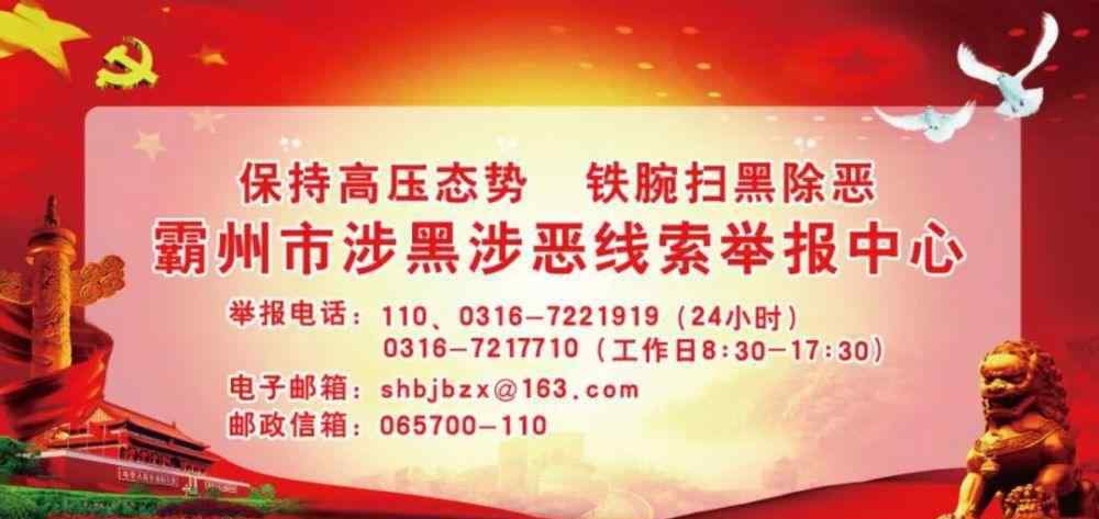 霸州黑社会 2案23人，霸州法院集中宣判黑恶势力犯罪案件