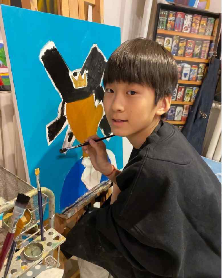 爸爸去哪儿之完美奶爸 天天12岁长到170cm，完美继承老爸基因，可惜颜值却崩了！