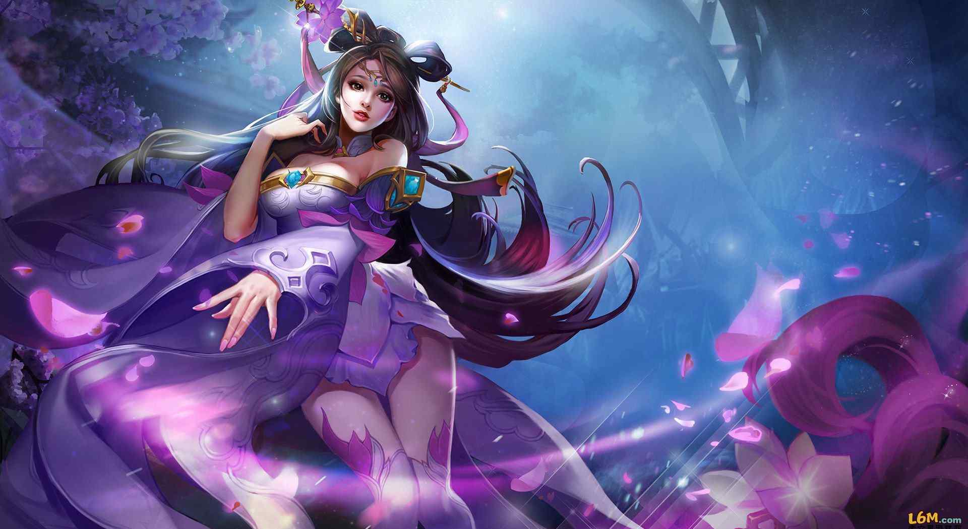 貂蝉图片高清 《王者荣耀》英雄绝世舞姬貂蝉高清美图壁纸文章配图