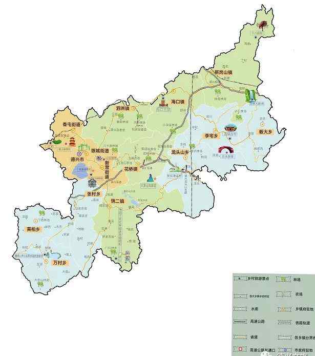 德兴市地图 人文地图 丨德兴市