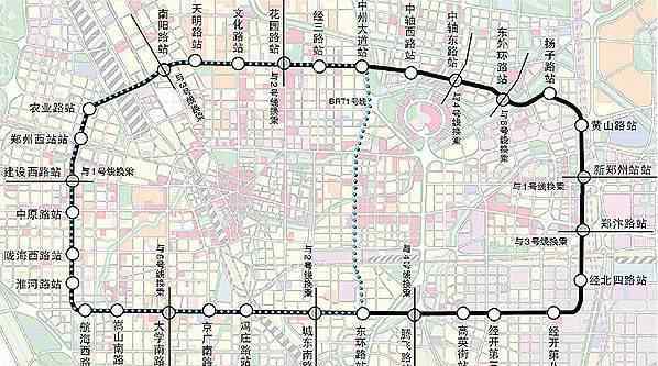 郑州地铁规划 郑州到中牟的地铁规划图，郑州地铁是24小时运行吗？