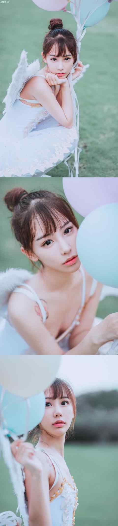 芭蕾少女 衣着单薄的芭蕾少女，在阳光下如同一首清纯的诗