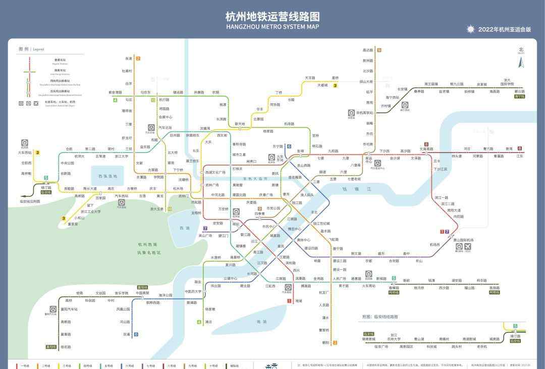 杭州地铁一号线站点 太全了！2018年杭州14条地铁线完整站点名单，有经过你家门口吗？