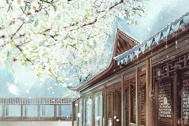 七香车 “梨花院落溶溶月，柳絮池塘淡淡风”，晏殊的这首诗美得令人心醉文章配图